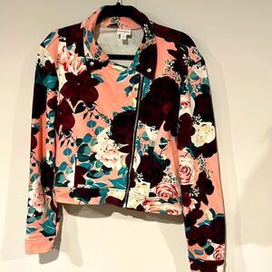 LuLaRoe Presley Floral Jacket Size XL new with Tags